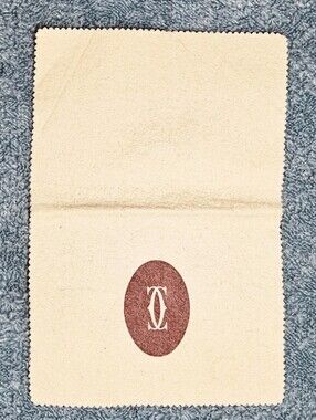 Cartier Jewelry Polishing Cloth Wrap Love Bracelet Juste un Clou Tank Santos